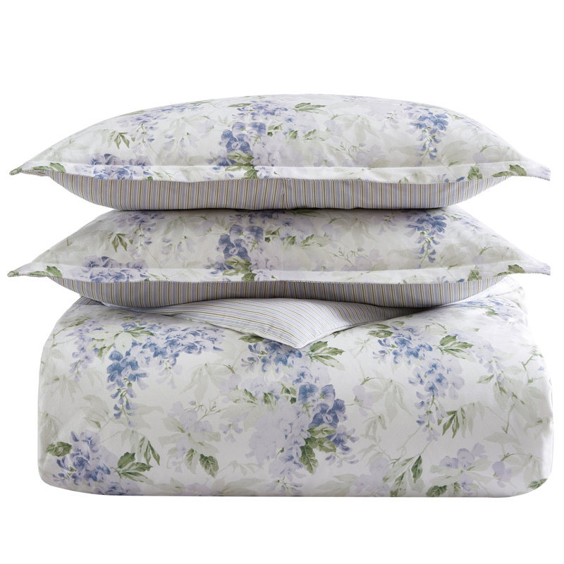 Laura Ashley Wisteria Duvet Cover Set & Reviews Wayfair